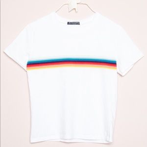 Brandy White rainbow top